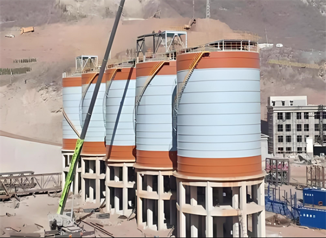 铜官高架钢板仓