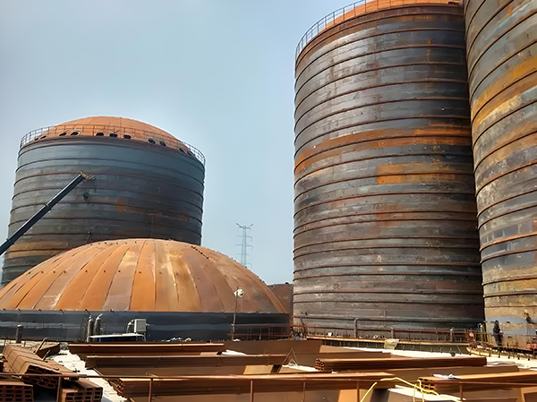 铜官焦粉钢板仓